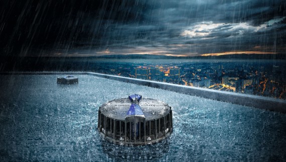 Geberit Pluvia: Dachentwässerung mit Unterdruck