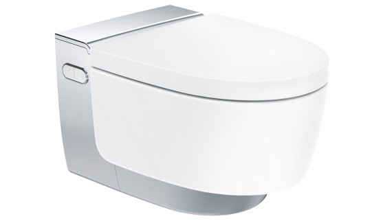 Dusch-WC Geberit AquaClean Mera Comfort Chrom glänzend Dusch-WC Geberit AquaClean Mera Comfort Chrom glänzend