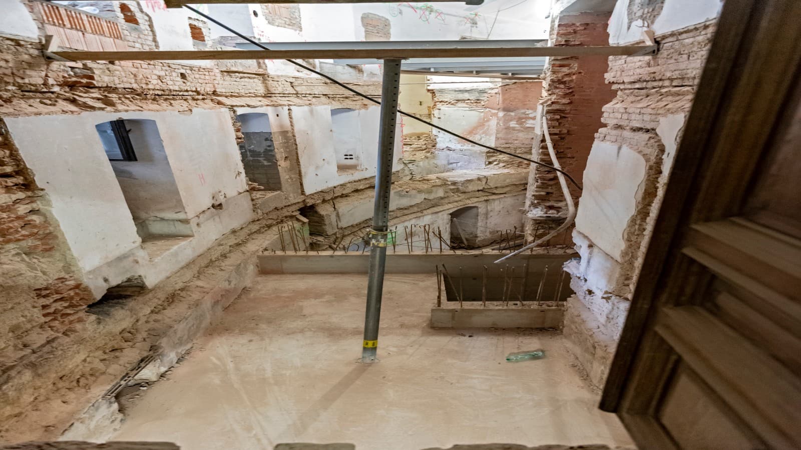 Roharbeiten in NR-Saal Roharbeiten in NR-Saal