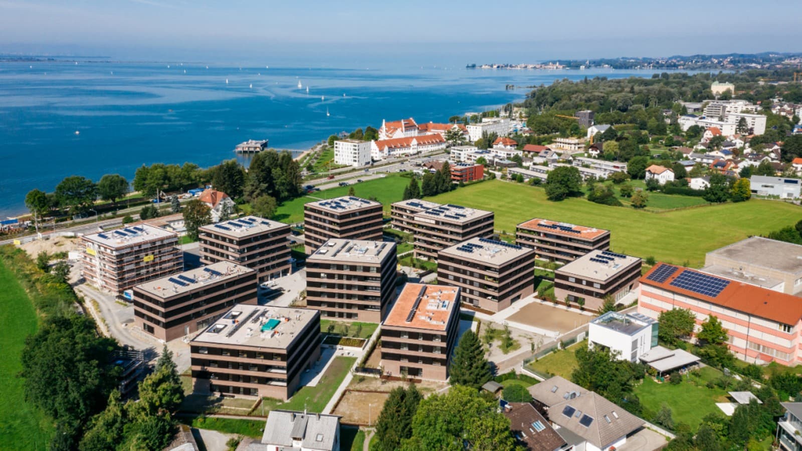 Aussicht auf das Seedomizil Aussicht auf das Seedomizil