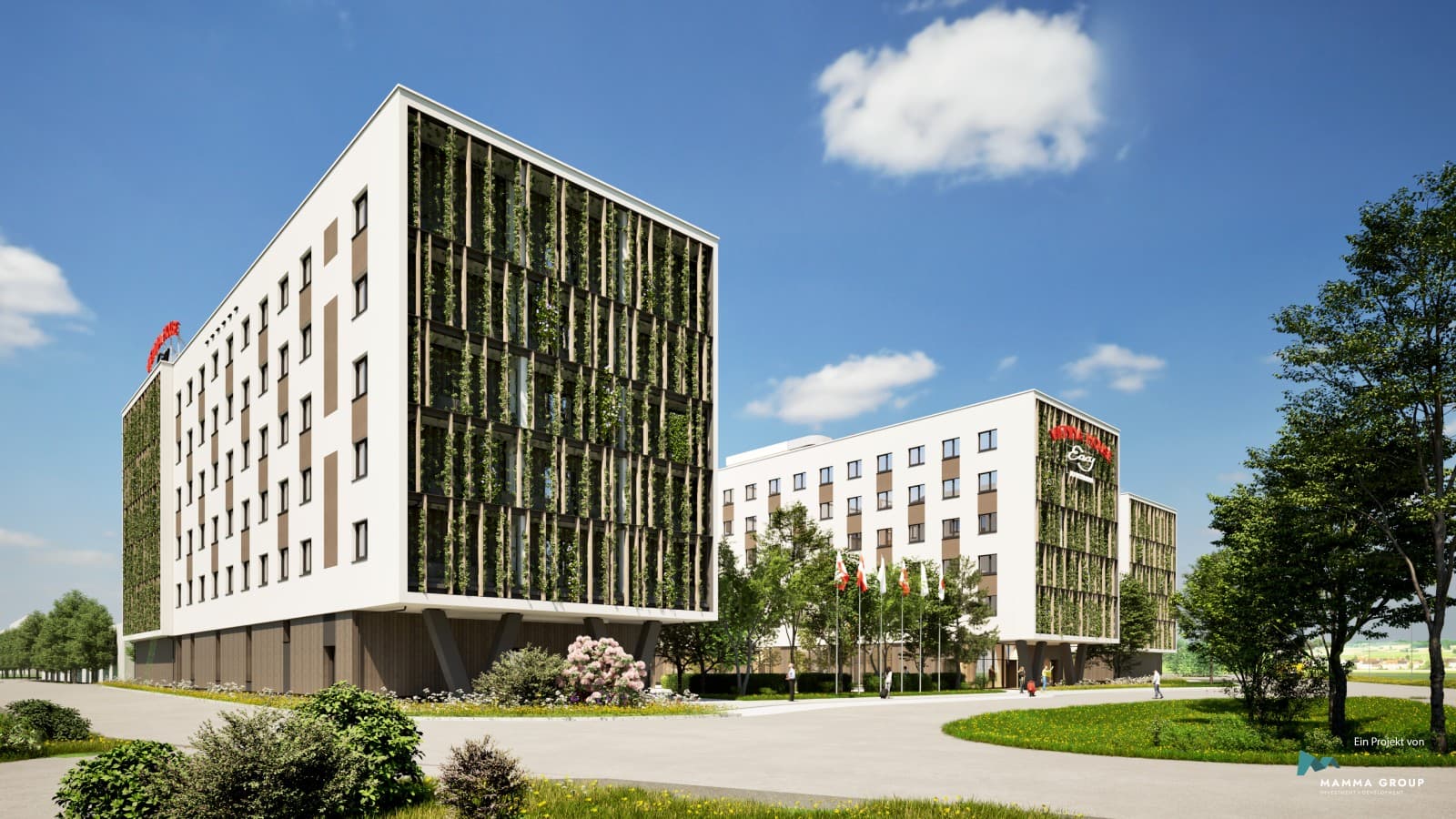 Vienna House Easy Airport City Schwechat (c) BKK3 Architektur Vienna House Easy Airport City Schwechat (c) BKK3 Architektur