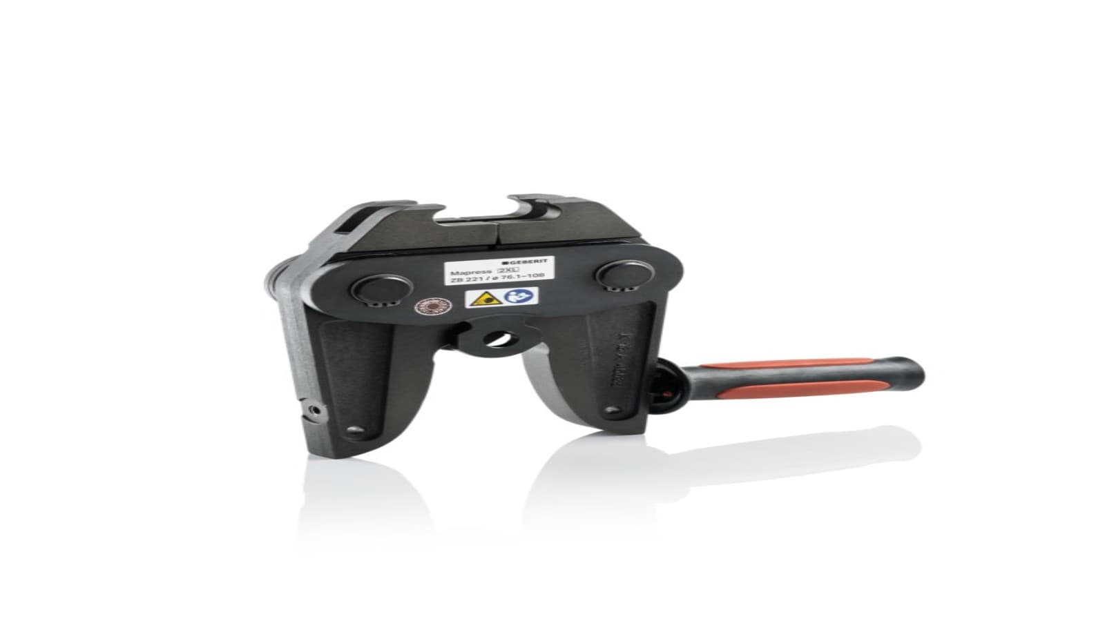 Geberit Mapress Zwischenbacke ZB 221 zum Verpressen grösserer Rohrdimensionen ab 42 mm Geberit Mapress Zwischenbacke ZB 221 zum Verpressen grösserer Rohrdimensionen ab 42 mm