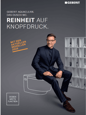 Geberit AquaClean Dusch-WC Broschüre / Nr. 03001 Geberit AquaClean Dusch-WC Broschüre / Nr. 03001