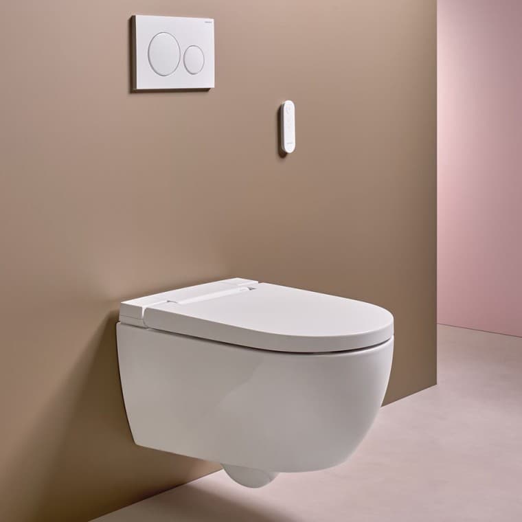 Geberit AquaClean Alba mit Fernbedienung und Sigma20 Geberit AquaClean Alba mit Fernbedienung und Sigma20