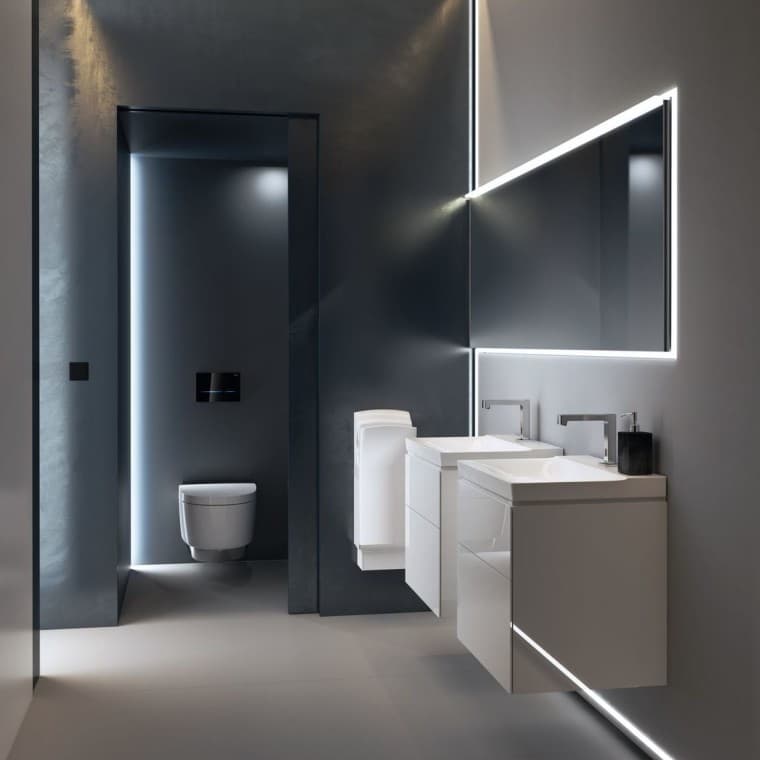 Geberit Betätigungsplatte Sigma80, Geberit AquaClean Mera Comfort Geberit Betätigungsplatte Sigma80, Geberit AquaClean Mera Comfort