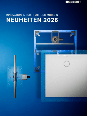 Geberit Neuheiten 2026 / Nr. 01008 Geberit Neuheiten 2026 / Nr. 01008