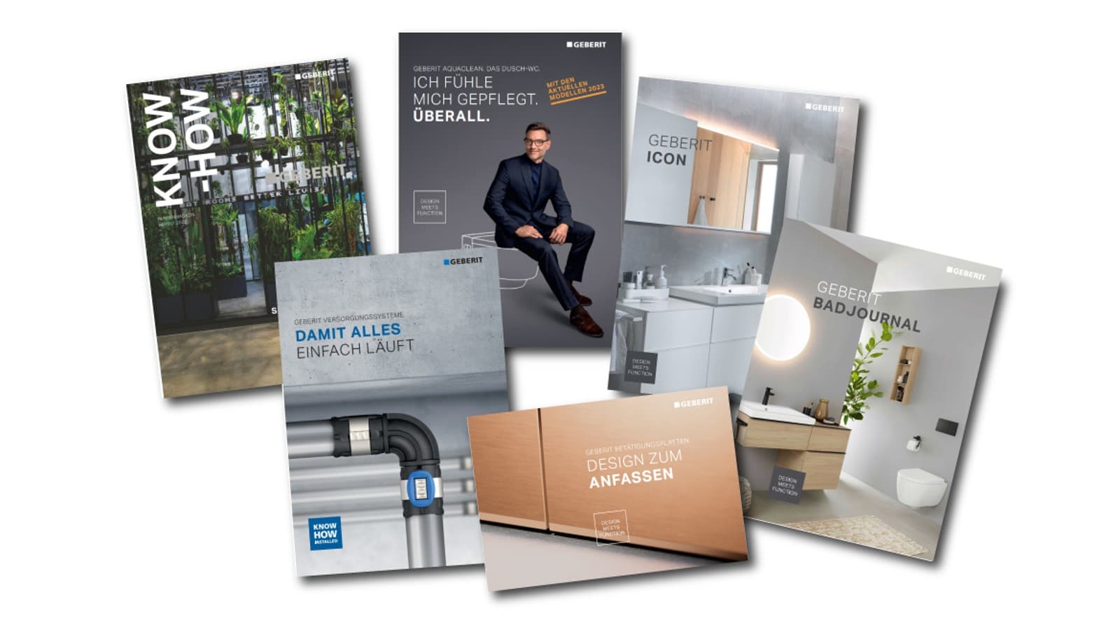 Geberit Unterlagen im Downloadcenter verfügbar Geberit Unterlagen im Downloadcenter verfügbar