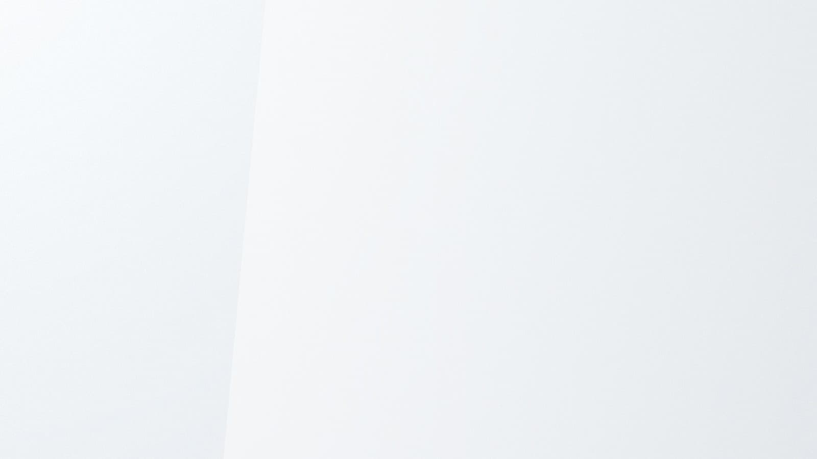 Glas glänzend: Monolith Frontverkleidung Weiß Glas glänzend: Monolith Frontverkleidung Weiß