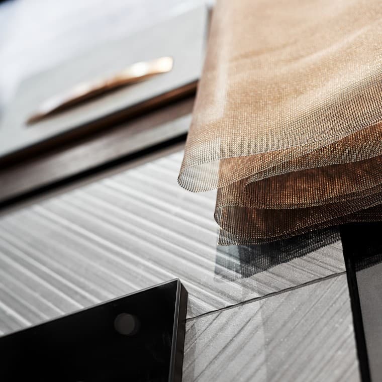 Die Sigma 50 Betätigungsplatte mit Tasten in Rotgold Die Sigma 50 Betätigungsplatte mit Tasten in Rotgold