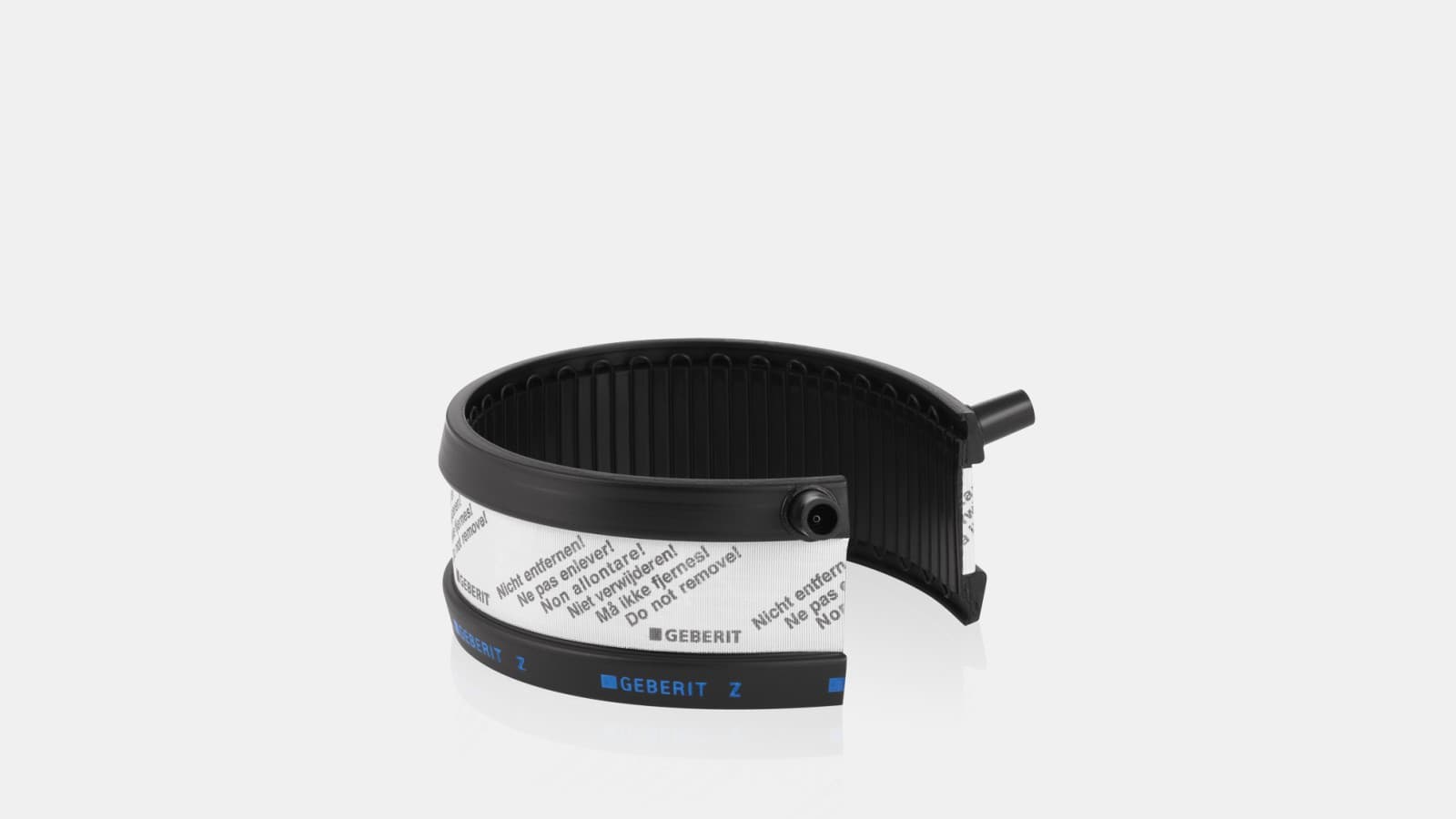 Geberit Pluvia: Installation der Fixpunkte mit dem Geberit Elektroschweissband Geberit Pluvia: Installation der Fixpunkte mit dem Geberit Elektroschweissband